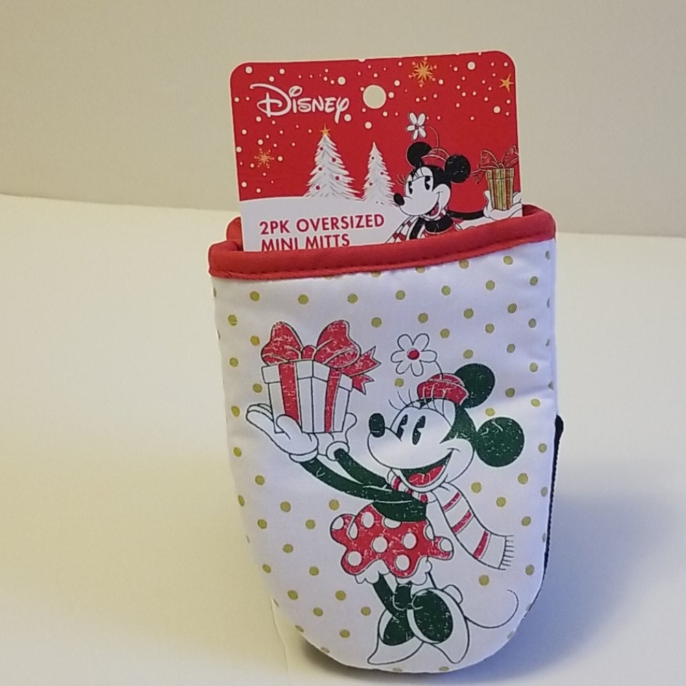 Disney Minnie Mouse 2pk Oversized oven mitts